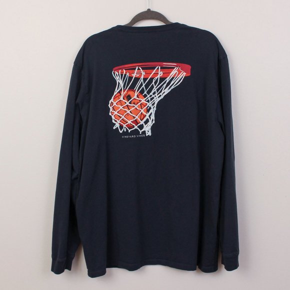 Vineyard Vines Other - Vineyard Vines Shirt Mens XL Blue Long Sleeve Basketball